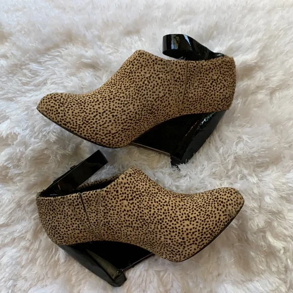 Leifsdottir Wedge Shoes Womens 39 Katerina Brown Suede  Leifsdottir Wedge booties main image 1